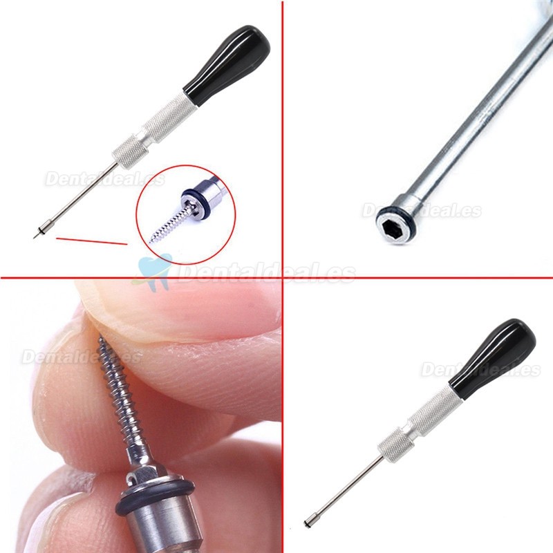 Mini impulsor de implantes para instrumentos de implantes dentales